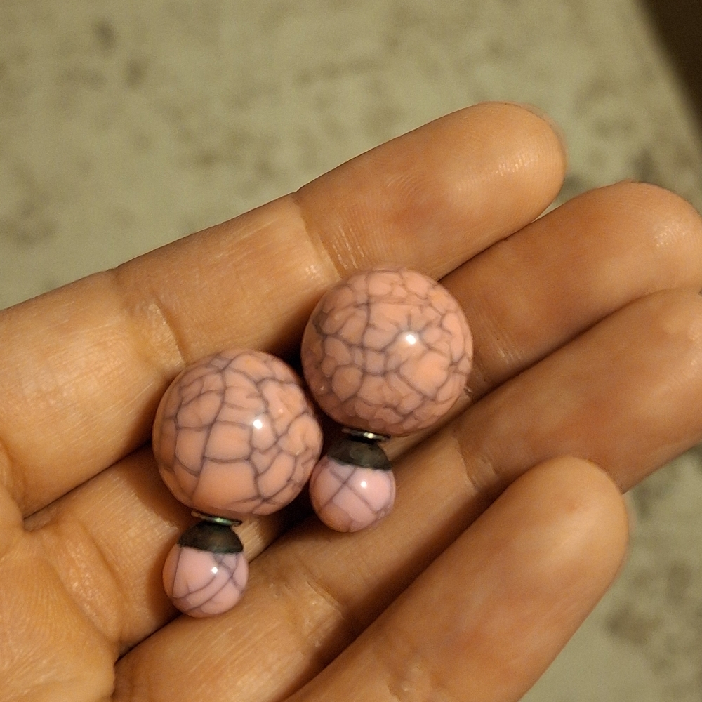 Double earrings